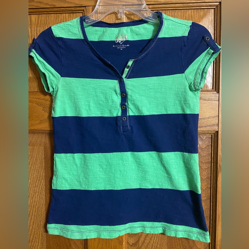 Justice girls short sleeve shirt